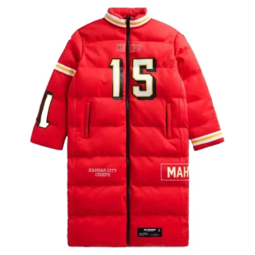 Patrick Mahomes KC Chiefs Puffer Coat