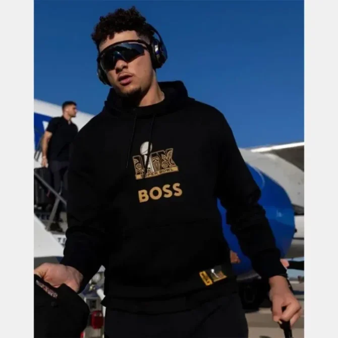 Patrick Mahomes Super Bowl LIX Arrivals Hoodie