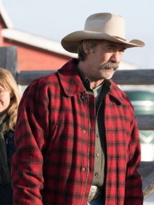 Heartland Shaun Johnston Red Plaid Jacket