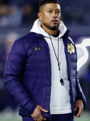 Marcus Freeman Notre Dame Jacket