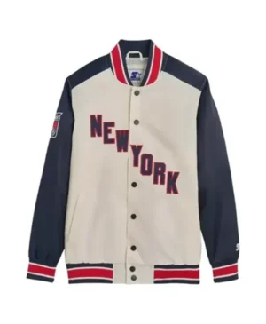 New York Rangers The Renegade Varsity Jacket