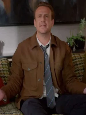 Shrinking Jason Segel Brown Jacket