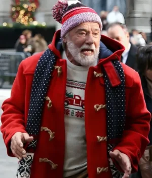 The Man With The Bag Arnold Schwarzenegger Red Coat