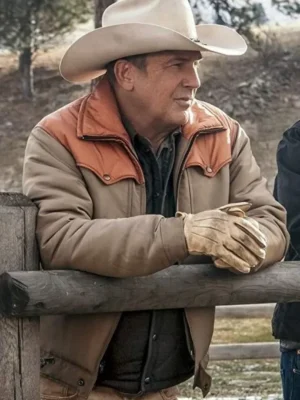Kevin Costner Yellowstone John Dutton Cotton Jacket