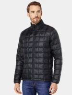 Modern Black Quilted Puffer Jacket