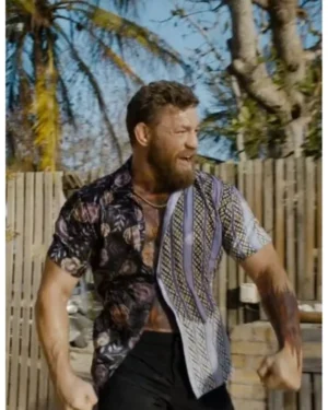 Road House 2024 Conor McGregor Floral Shirt