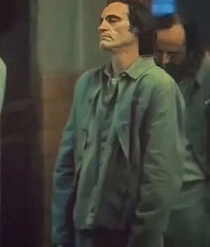Joker Folie À Deux Joaquin Phoenix Blue Shirt