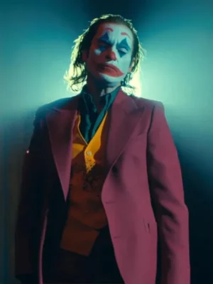 Joker Folie A Deux Arthur Fleck Maroon Suit