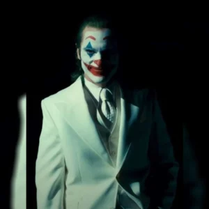 Joker Folie A Deux 2024 Joaquin Phoenix White Suit