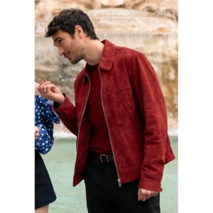 Eugenio Franceschini Emily In Paris S04 Red Jacket